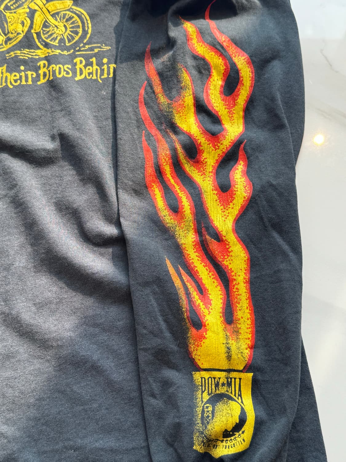 90s 플래임 바이크 롱슬리브스 상품이미지3