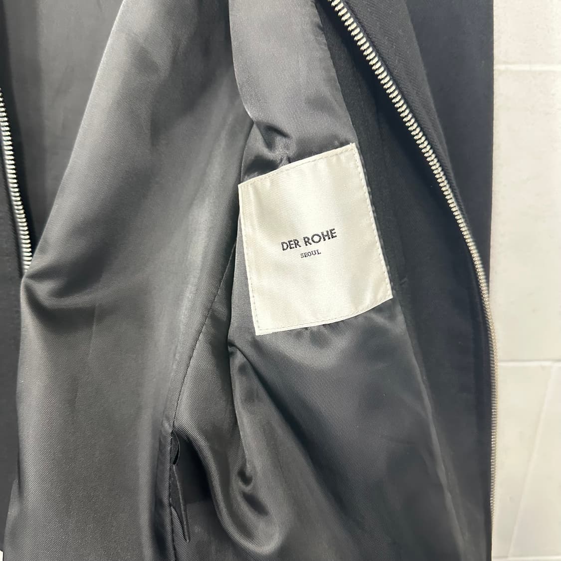 DERROHE 블루종 자켓 상품이미지3