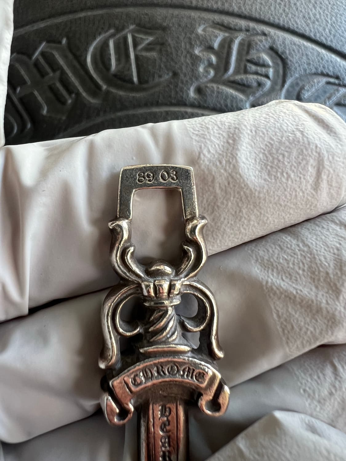 크롬하츠 10대거 펜던트 + 정품 줄 상품이미지5