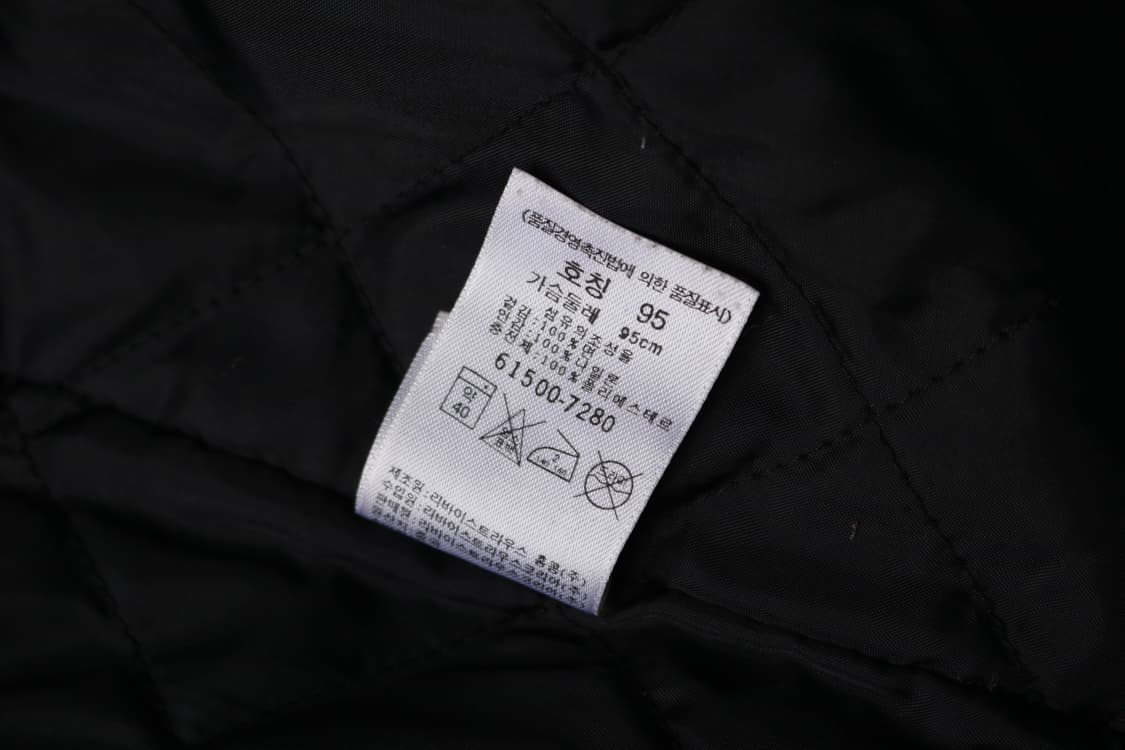 [L] 90's 리바이스 누빔 체크 셔츠자켓 상품이미지7