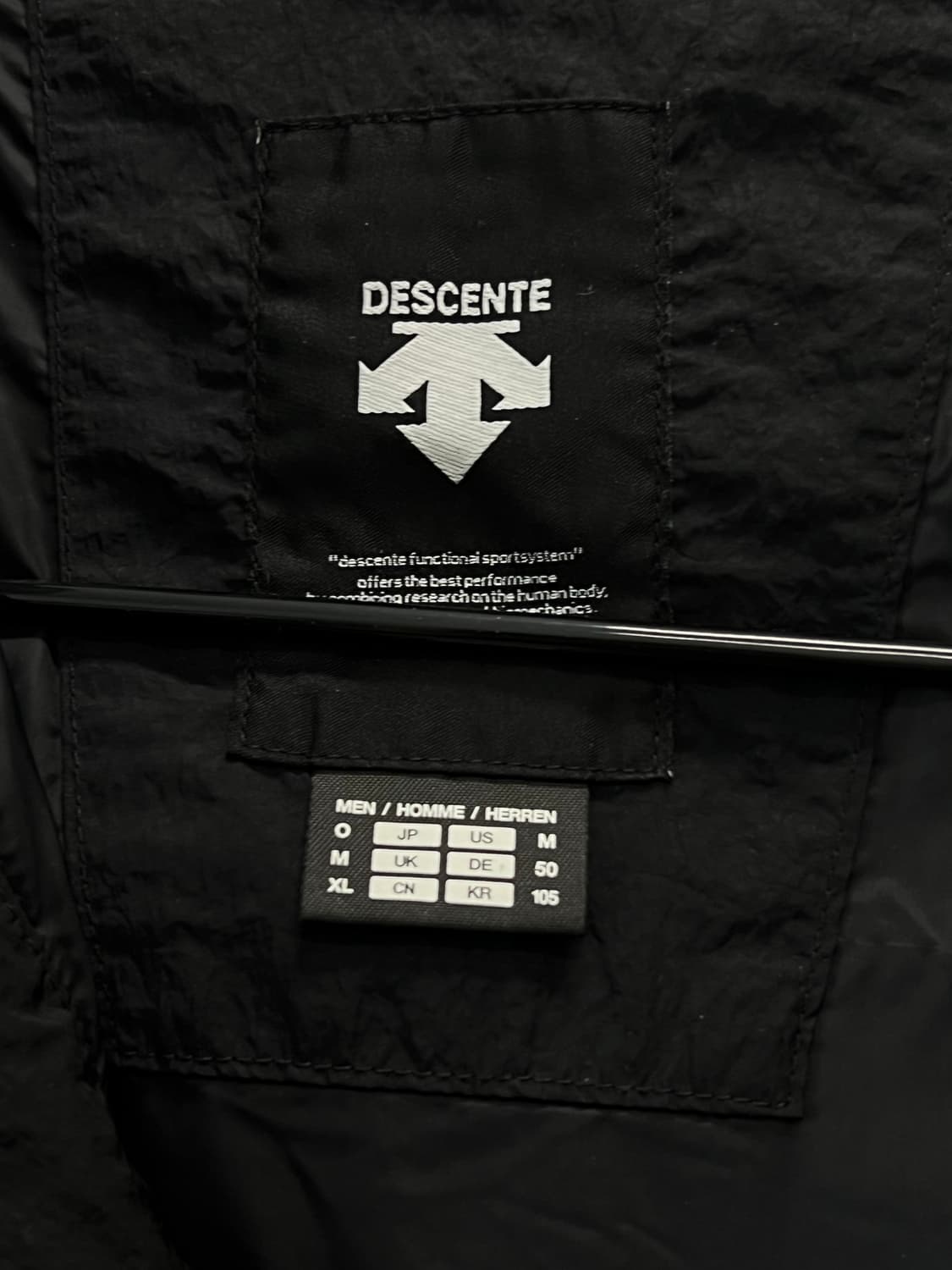 언더아머 UA포터 3IN1  바람막이 우븐 자켓 블랙 (내피 플리스 포함 상품이미지4