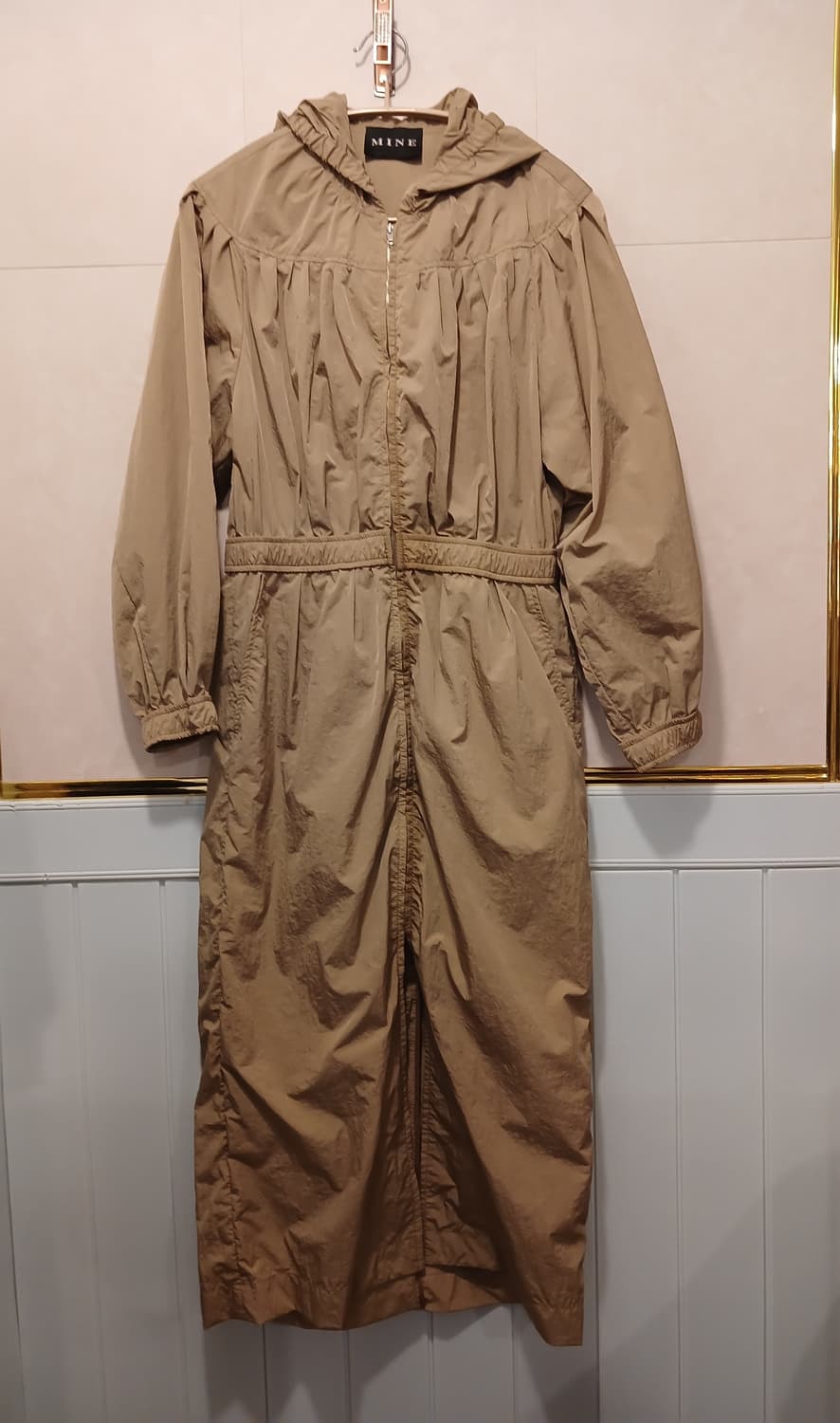 MINE 정품 여성 후드 롱 점퍼 66 사이즈 상품이미지1