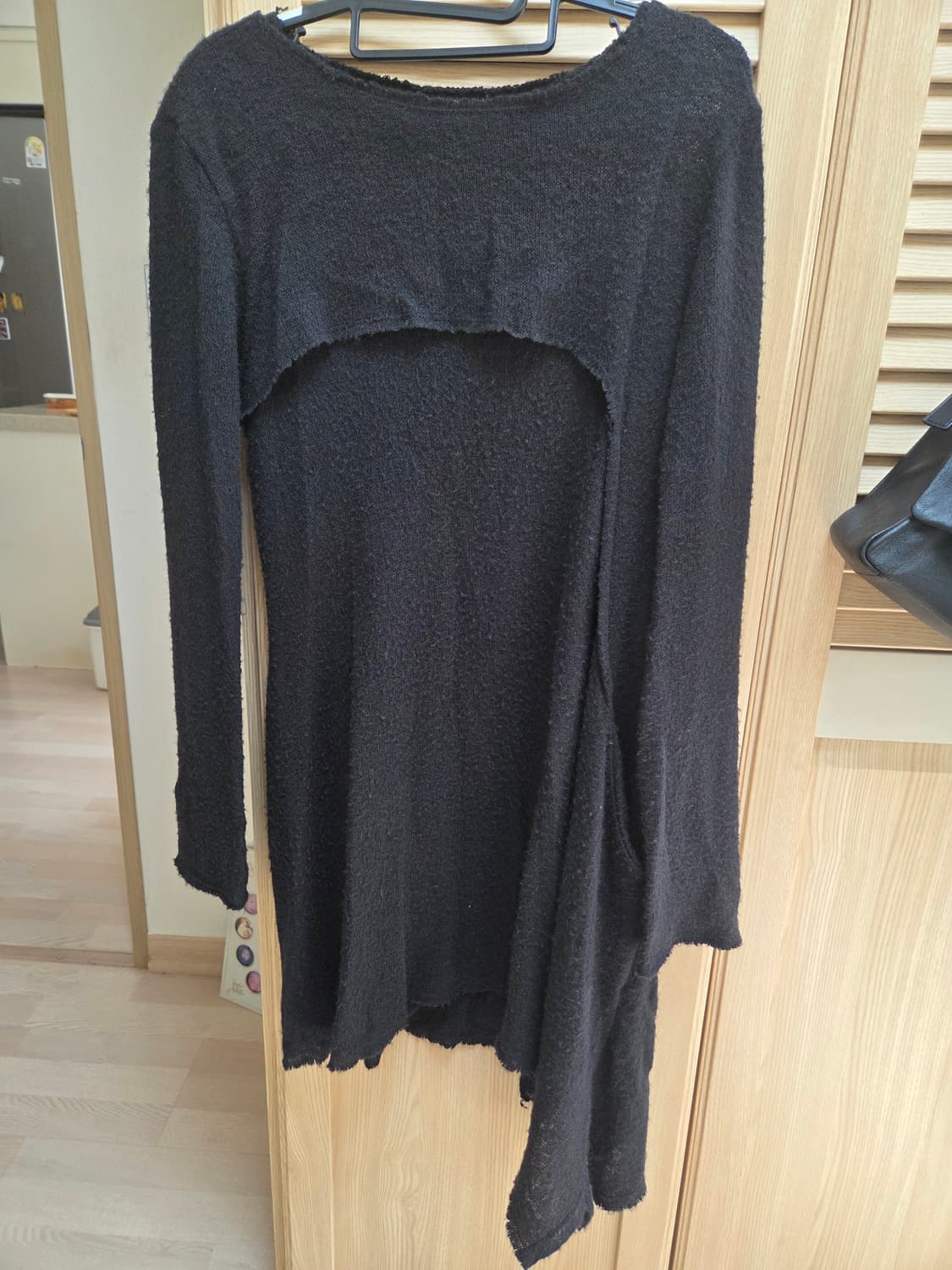 요지 헤어리 니트 원피스 상품이미지6