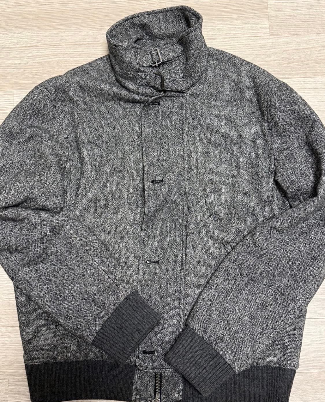 아르마니 익스체인지 퍼 카라 자켓 L 상품이미지3