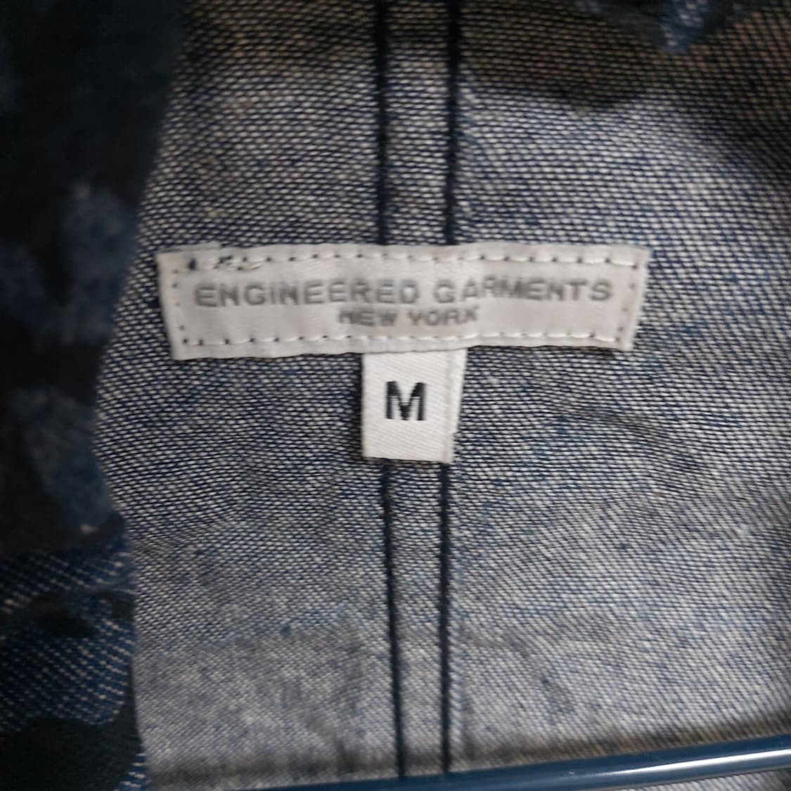 Bedford Jacket Indigo Floral Print 상품이미지3