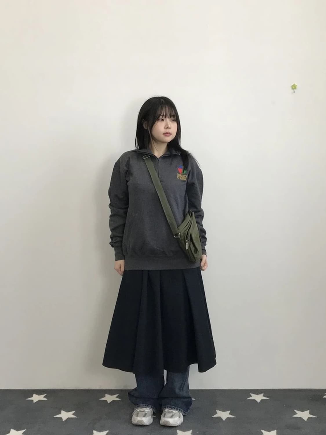 Champion Grey Quarter Zip Sweatshirt 상품이미지1