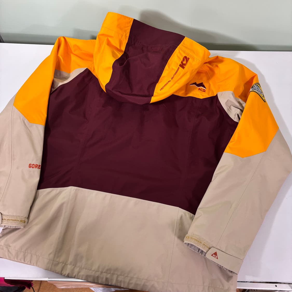 우먼M 네파 머스타드 고어텍스 바람막이자켓 상품이미지3