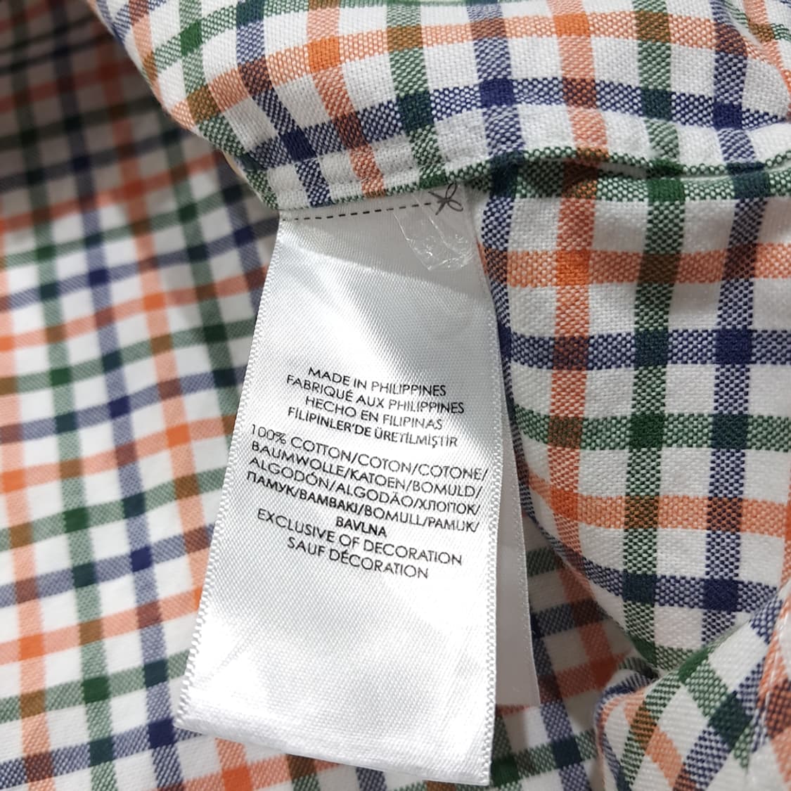 CL795 XLT 폴로 클래식 체크 멀티 포니 셔츠 남방 상품이미지5