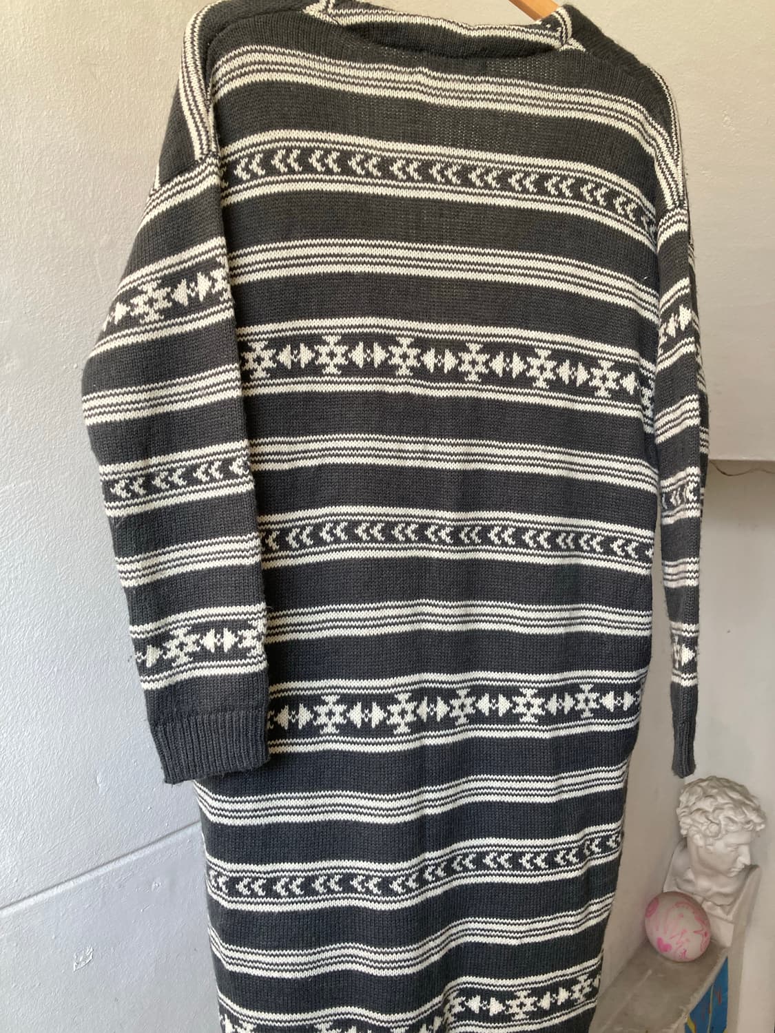 나바호 도톰 롱 가디건 상품이미지7