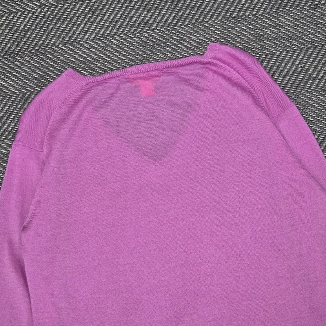 조이프레시 브이넥 메리노울 니트 v1385 상품이미지4