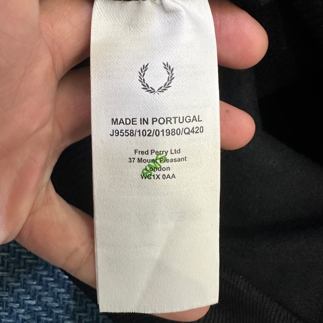 [M] 프레드페리 져지 상품이미지4