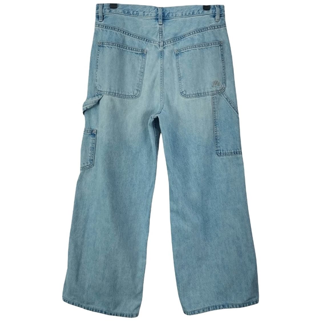 [유니클로 X JW앤더슨] 로고 자수 와이드 카펜터 데님팬츠 M19080 상품이미지3