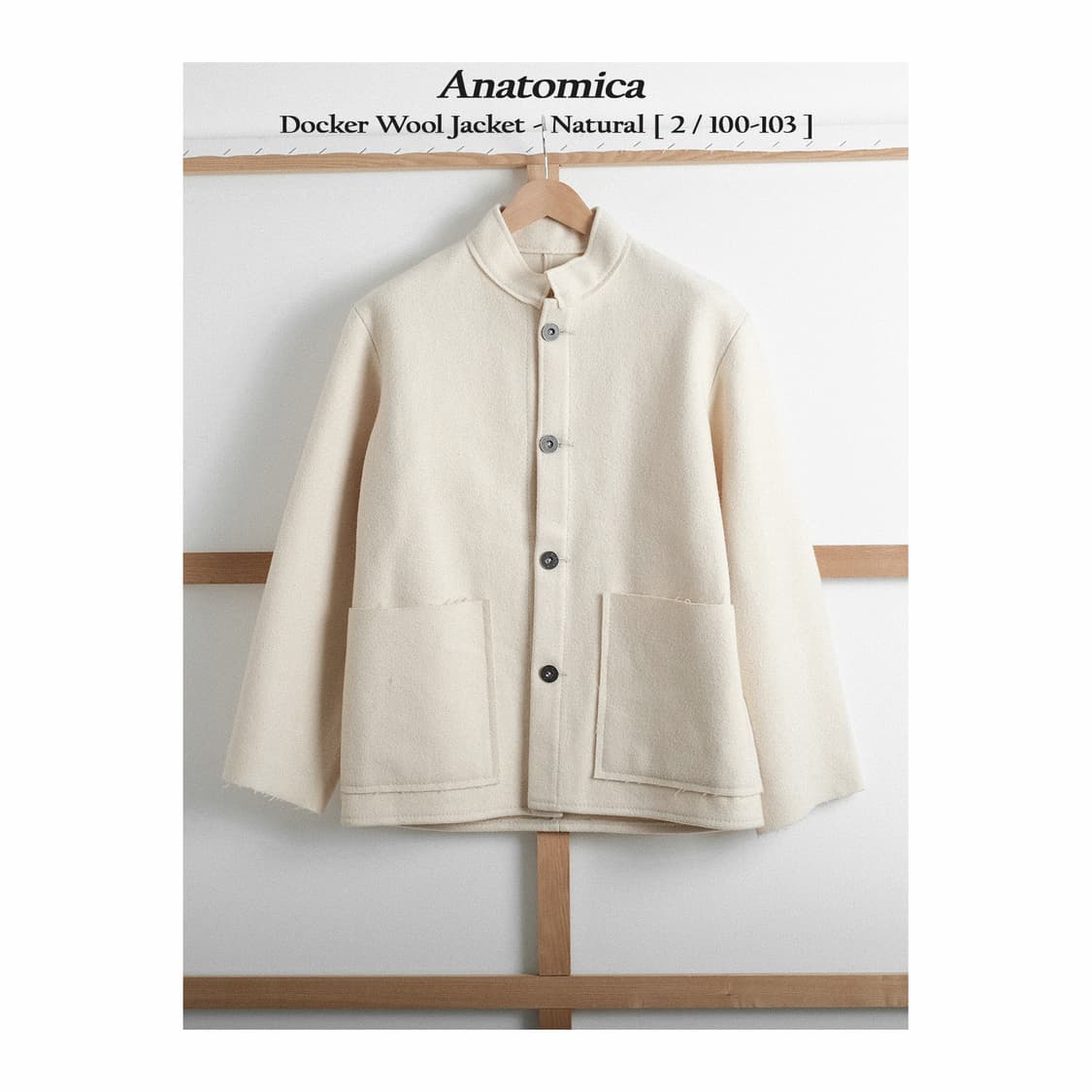 아나토미카 울 도커 자켓 2(100-103)사이즈 상품이미지1