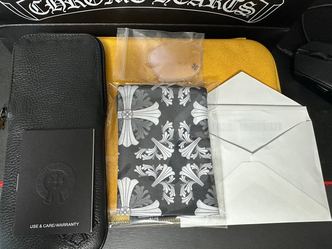 크롬하츠 콕스어커 블랙/골드 새상품급 상품이미지2