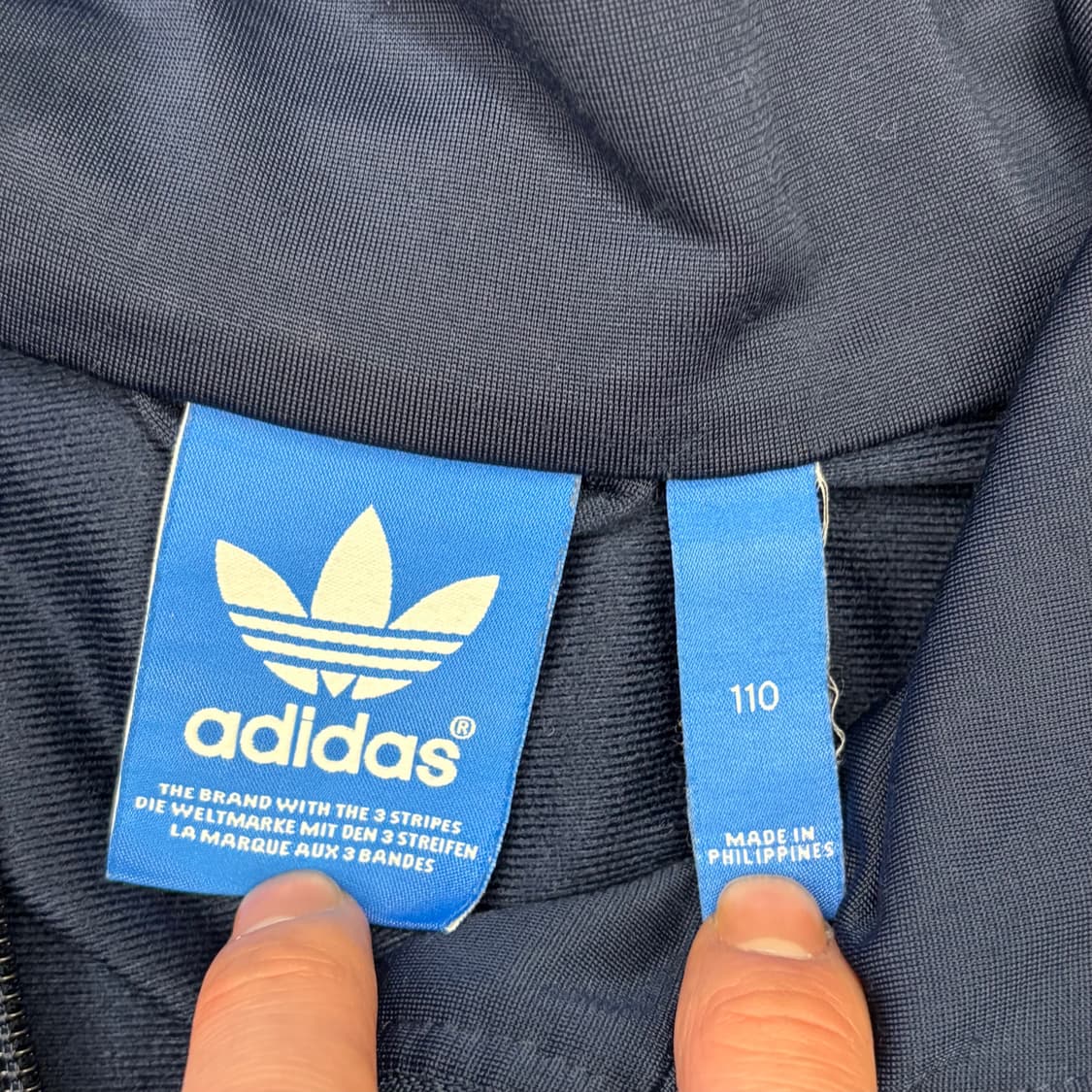 110 아디다스 파이어버드 네이비 트랙탑 상품이미지4