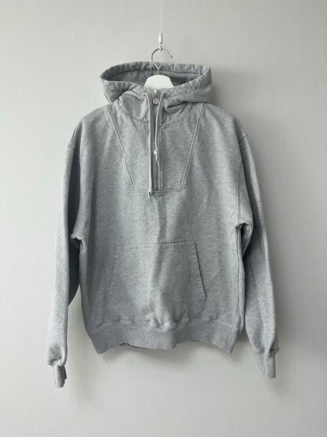 폴라스케이트 그레이 후드티 상품이미지1