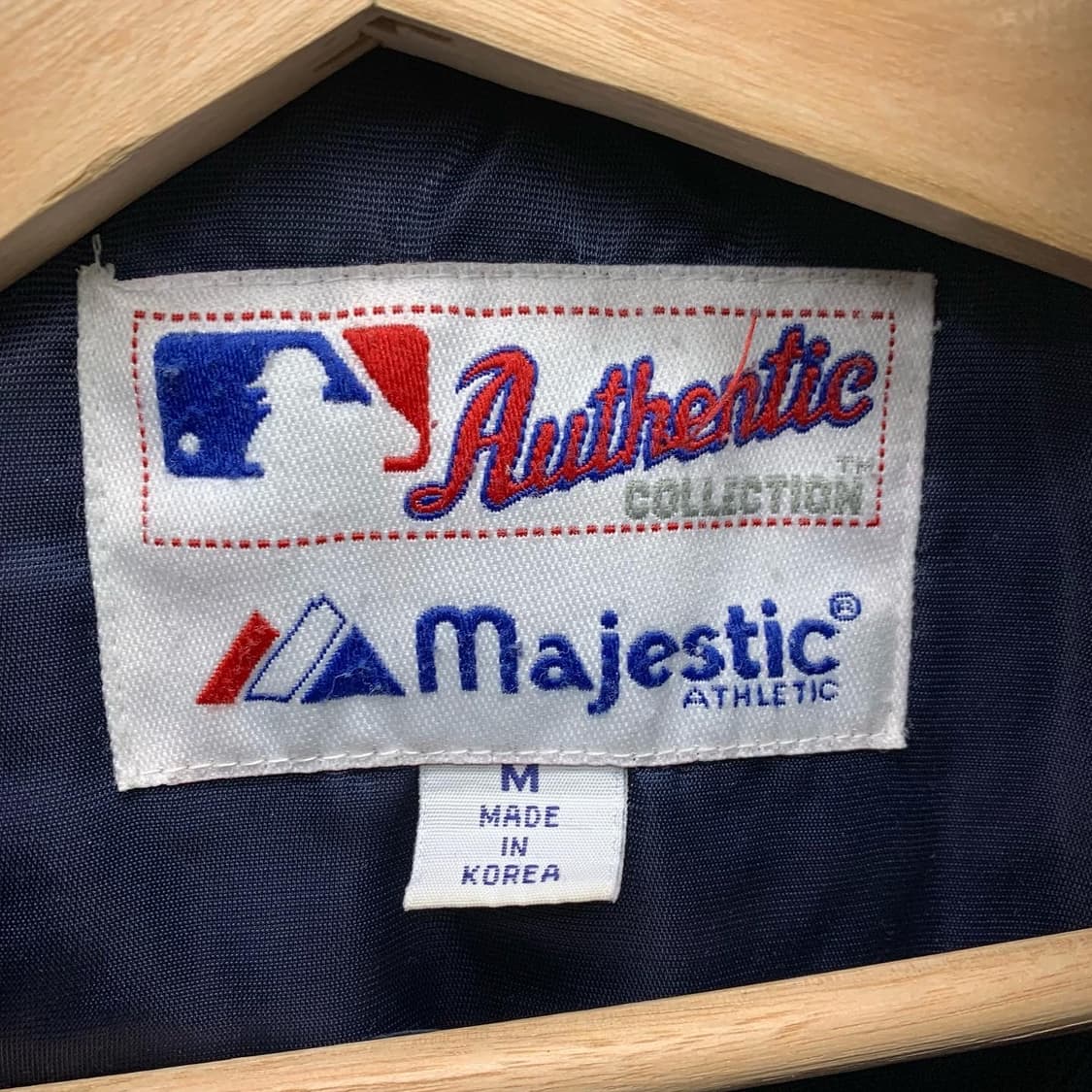 마제스틱 네이비 양키즈 스타디움 자켓 상품이미지7