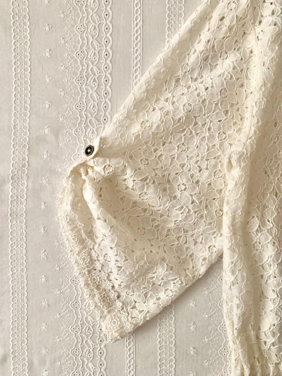 모리 플라워 레이스 후드집업 상품이미지7