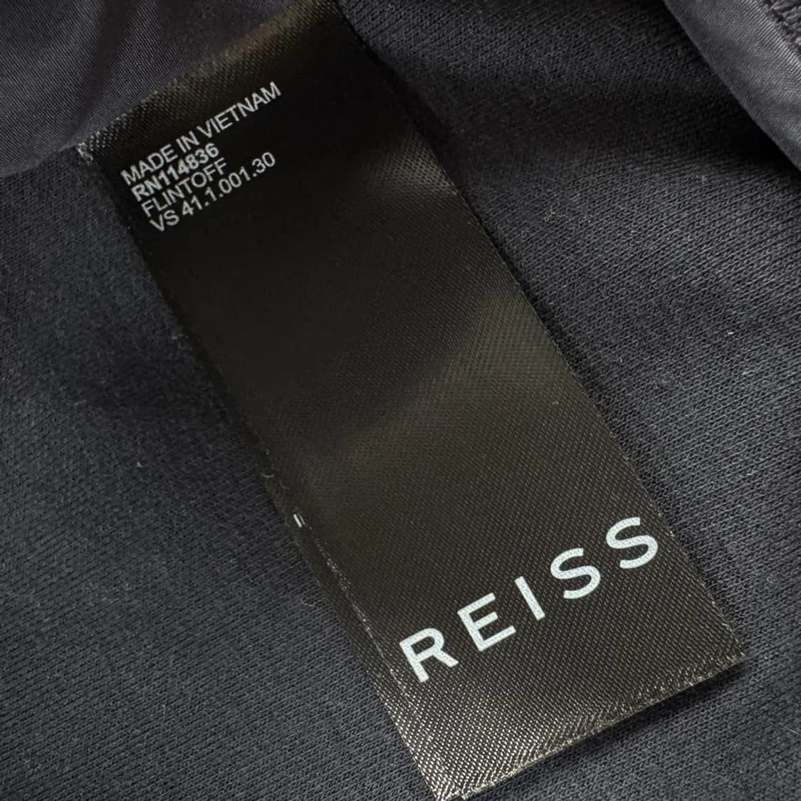 리스 REISS 퀼팅 니트 집업 상품이미지5