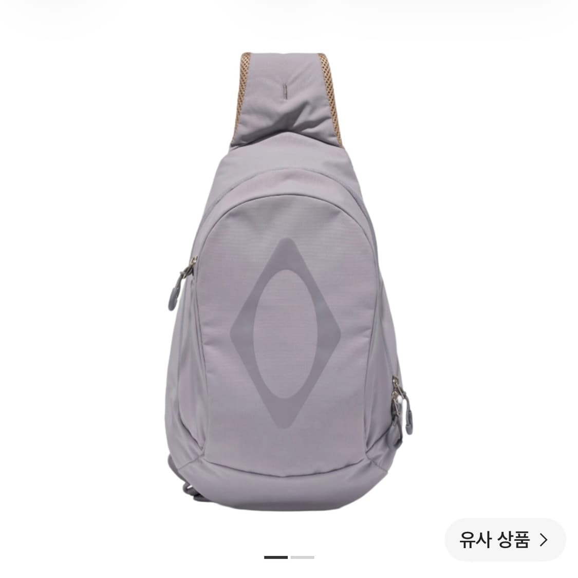 미스치프 롬버스 포켓 슬링백 블루 그레이 상품이미지1