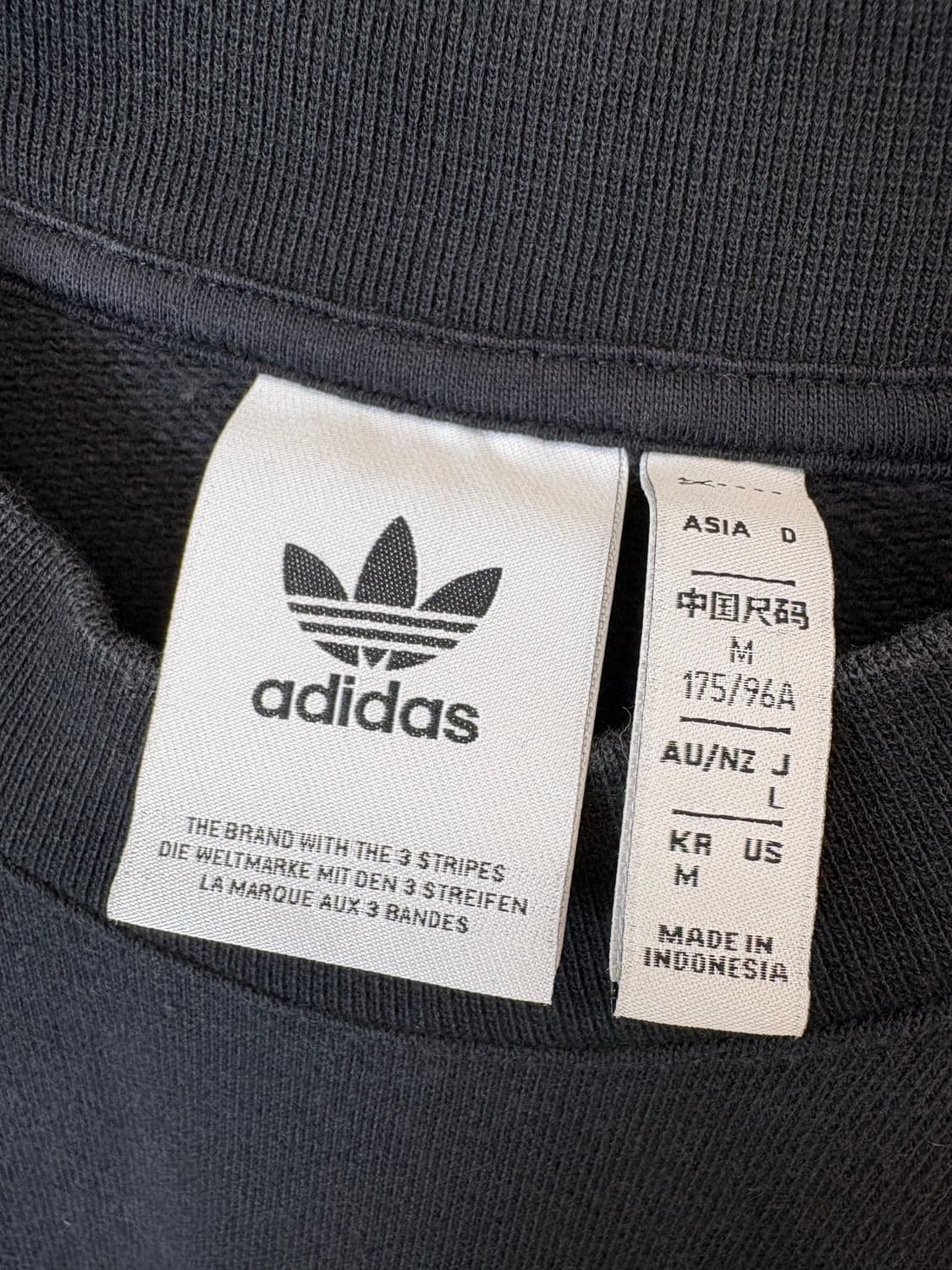 아디다스 삼선 미드로고 맨투맨 상품이미지5