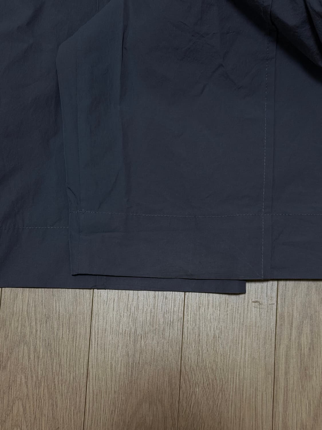 Amomento MENS 벨티드 턱 팬츠 그레이 M 상품이미지3