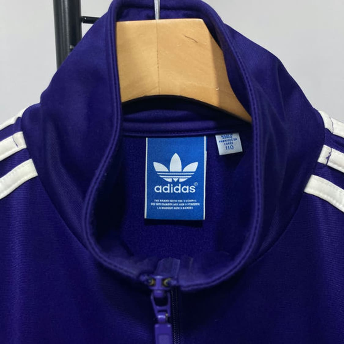 아디다스(Adidas) 유로파 시그니처 3-스트라이프 트랙탑 져지 집업 상품이미지6