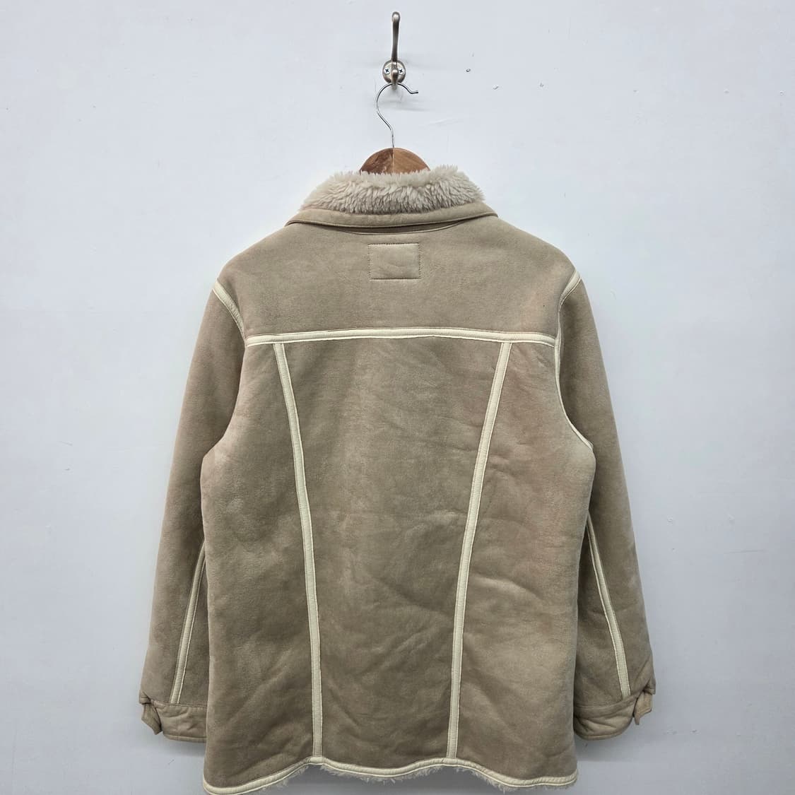 랭글러 스웨이드 무스탕 자켓 남m 상품이미지5