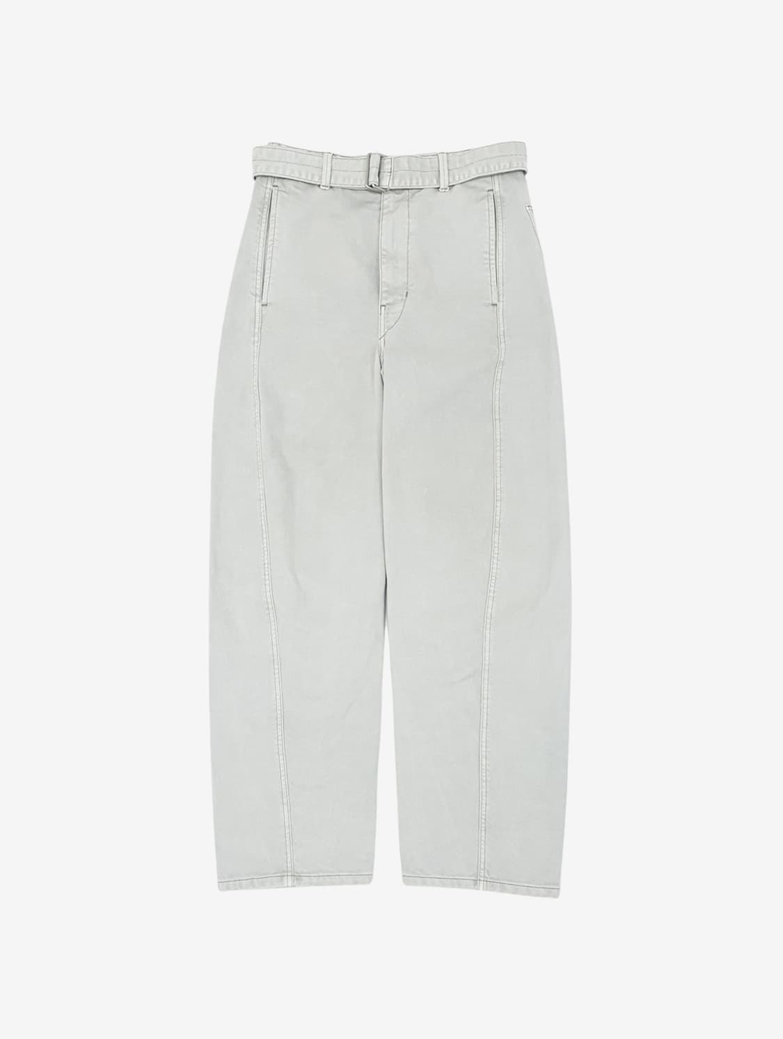 르메르 / 트위스티드 벨티드 팬츠 스노우그레이 / S 상품이미지1