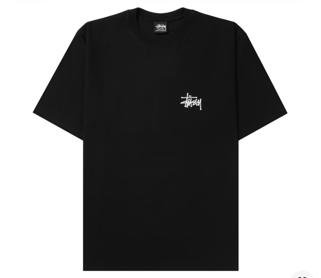 국내배송 새상품 / 스투시 베이직 반팔 티셔츠 상품이미지3