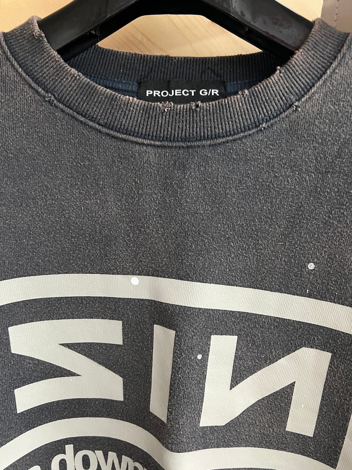 프로젝트gr 신 워시드 스웻셔츠 상품이미지2