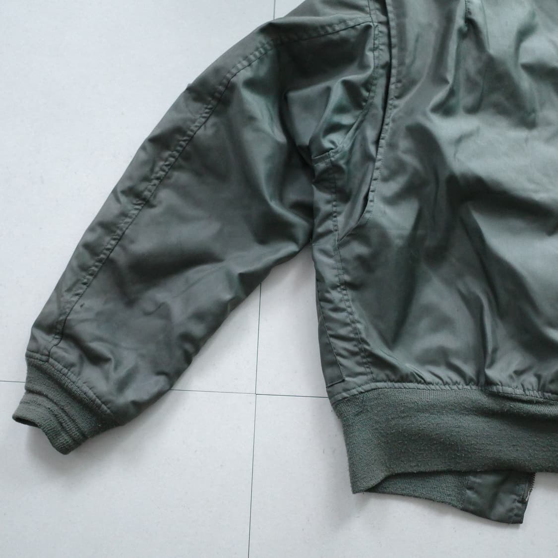 80s 미군 USAF 오리지널 CWU-36/P 플라이트 자켓 미디엄  상품이미지9