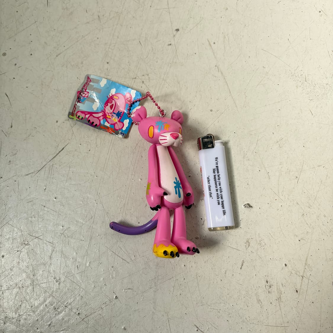 핑크팬더 글루미베어x모리척 마스코트 스트랩 OS 상품이미지6