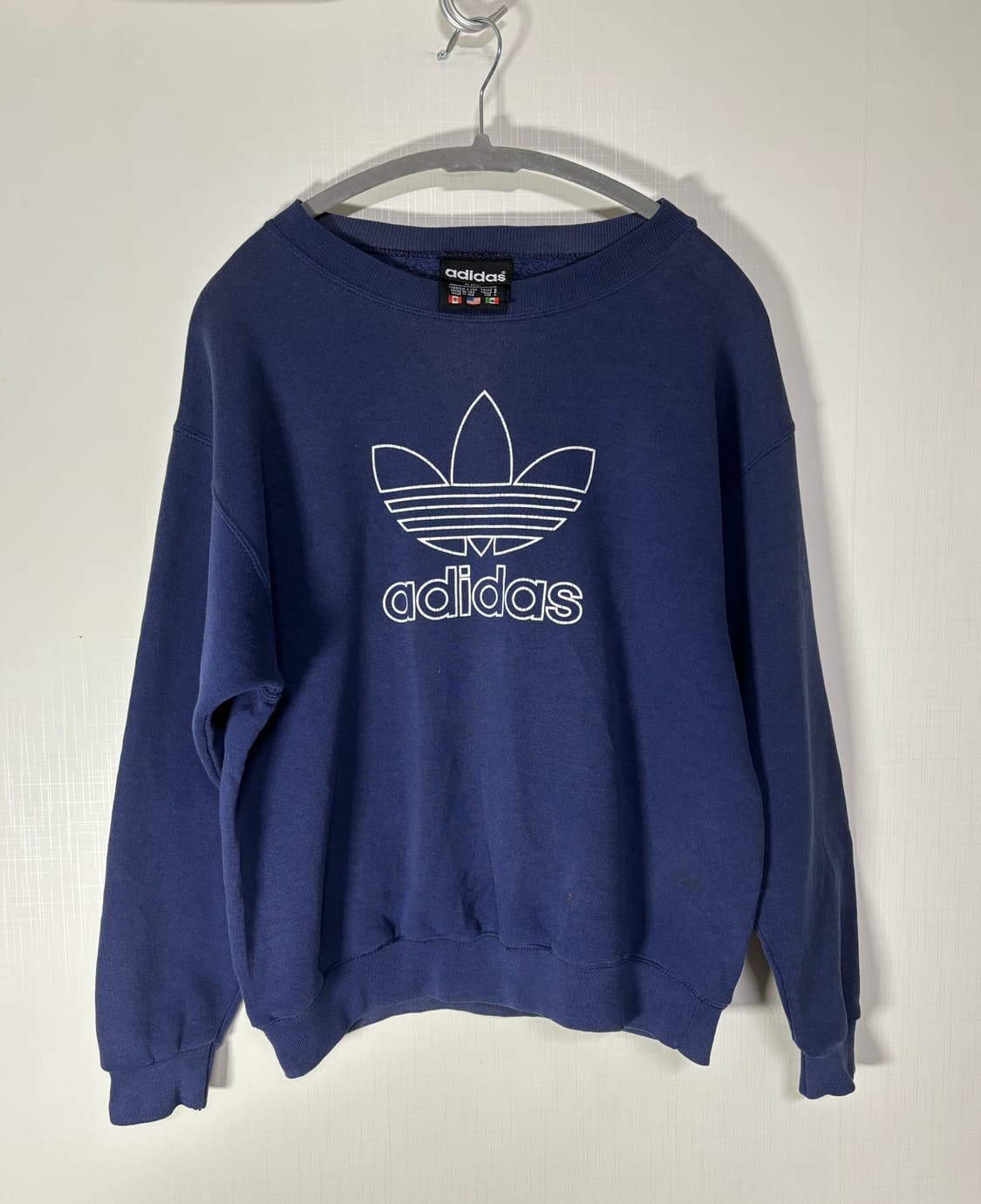90s adidas USA 빈티지 아디다스 트레포일 스웻셔츠 맨투맨 상품이미지5