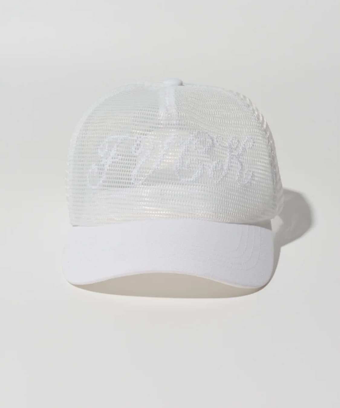 Sculptor cross stitch mesh cap white 상품이미지1