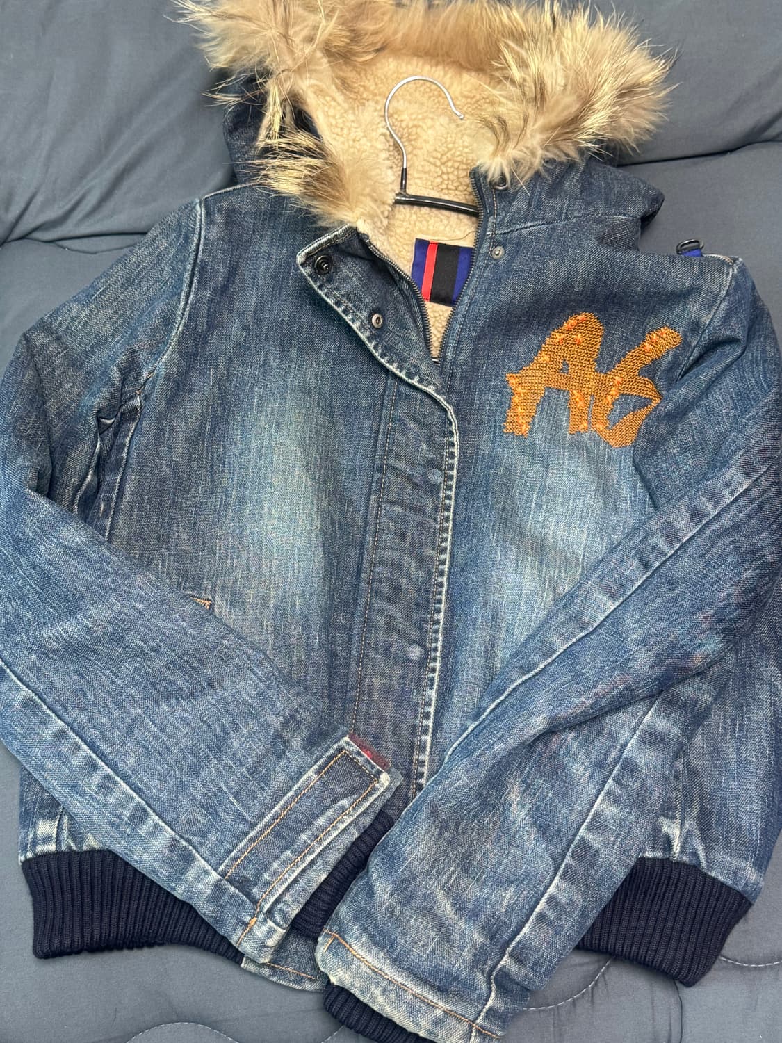 퍼청자켓 상품이미지1