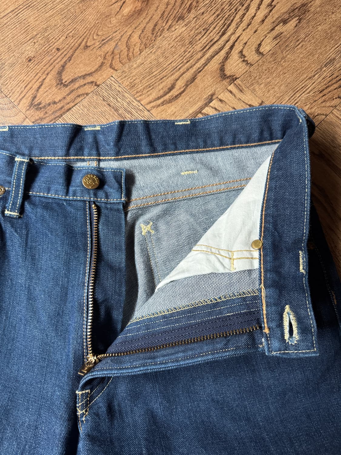 [32]Lee Riders 재팬메이드 스트레이트 생지 데님 팬츠 상품이미지3