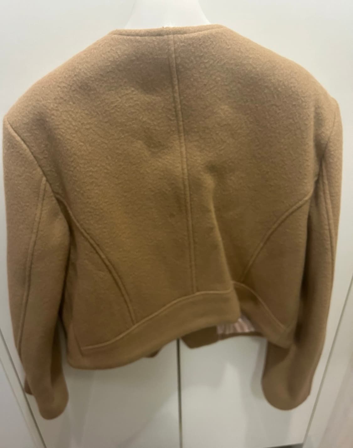 메종마레 Washed Wool Single Jacket Camel 상품이미지2