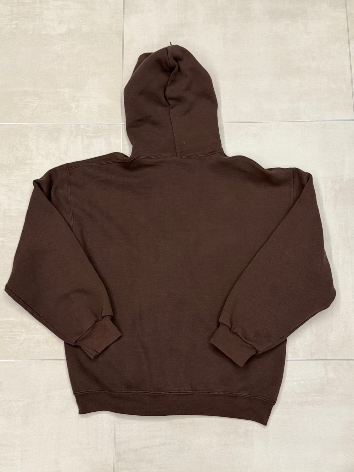 러셀 빈티지 후드집업  브라운 L 상품이미지2