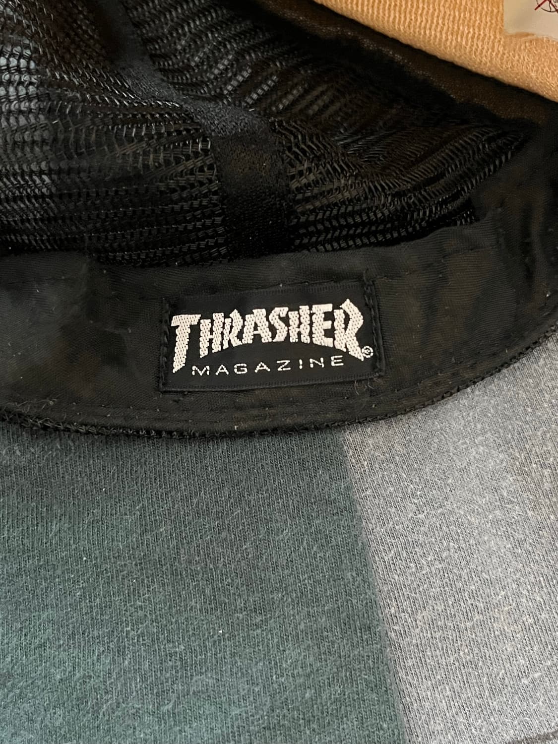 80s 90s 빈티지 트래셔 아트웍 메쉬 트러커캡 상품이미지5