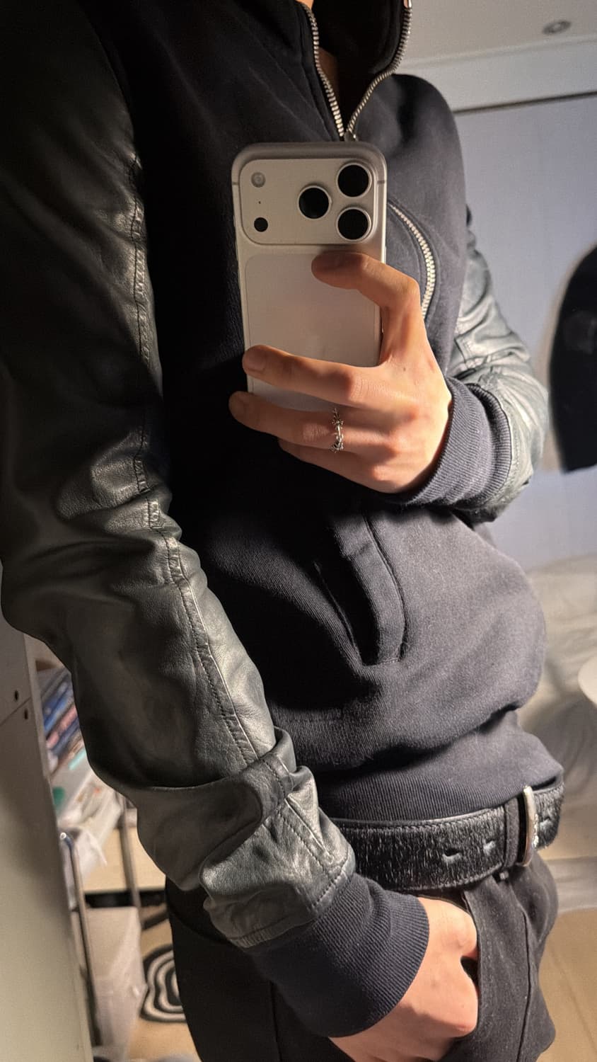 Rick owens 14ss leather bomber 상품이미지1