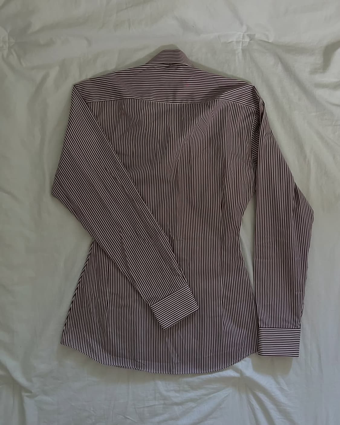 Braided long hair stripe shirt 상품이미지10