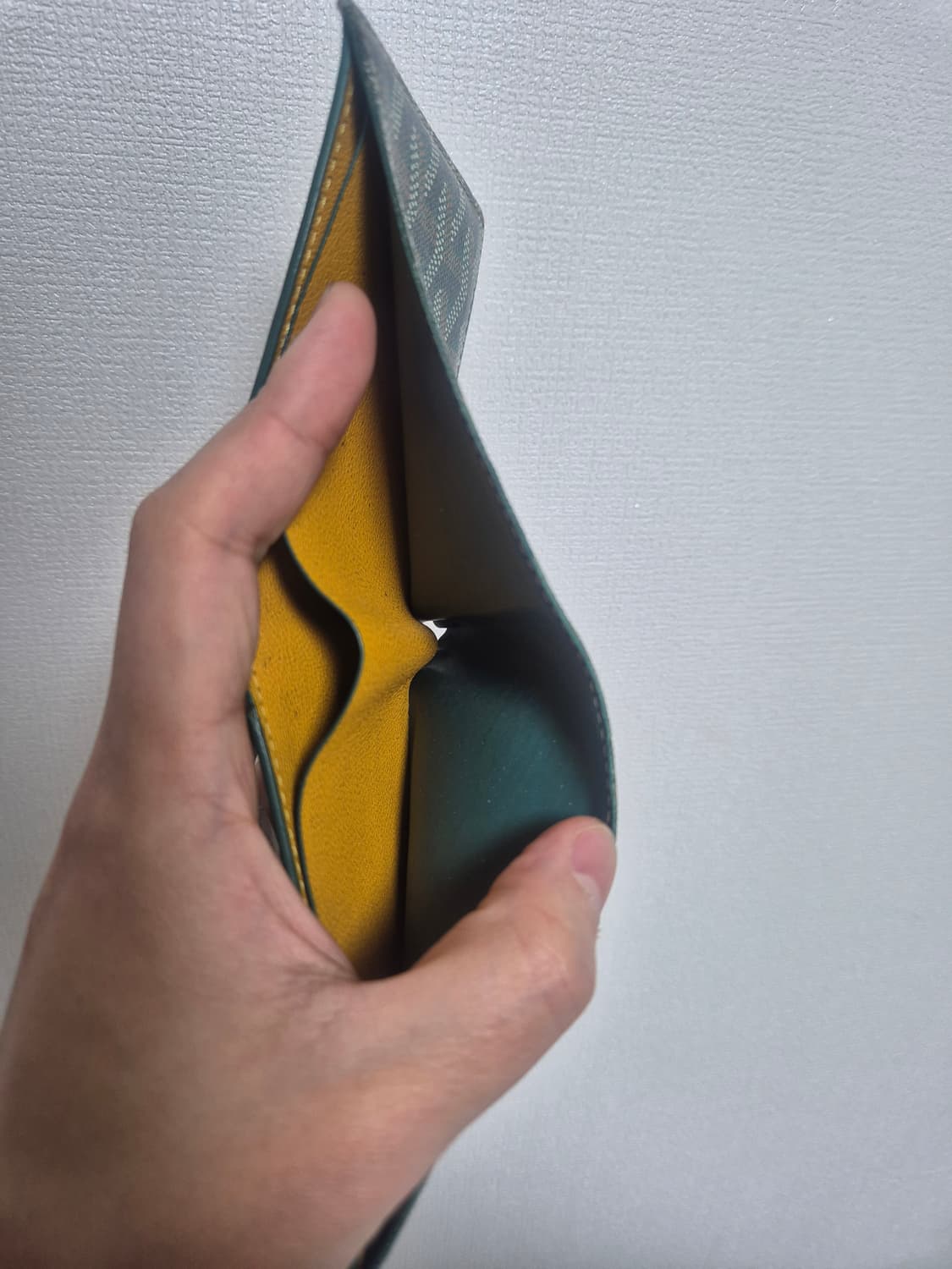 고야드 빅투아르 지갑 그린 상품이미지5