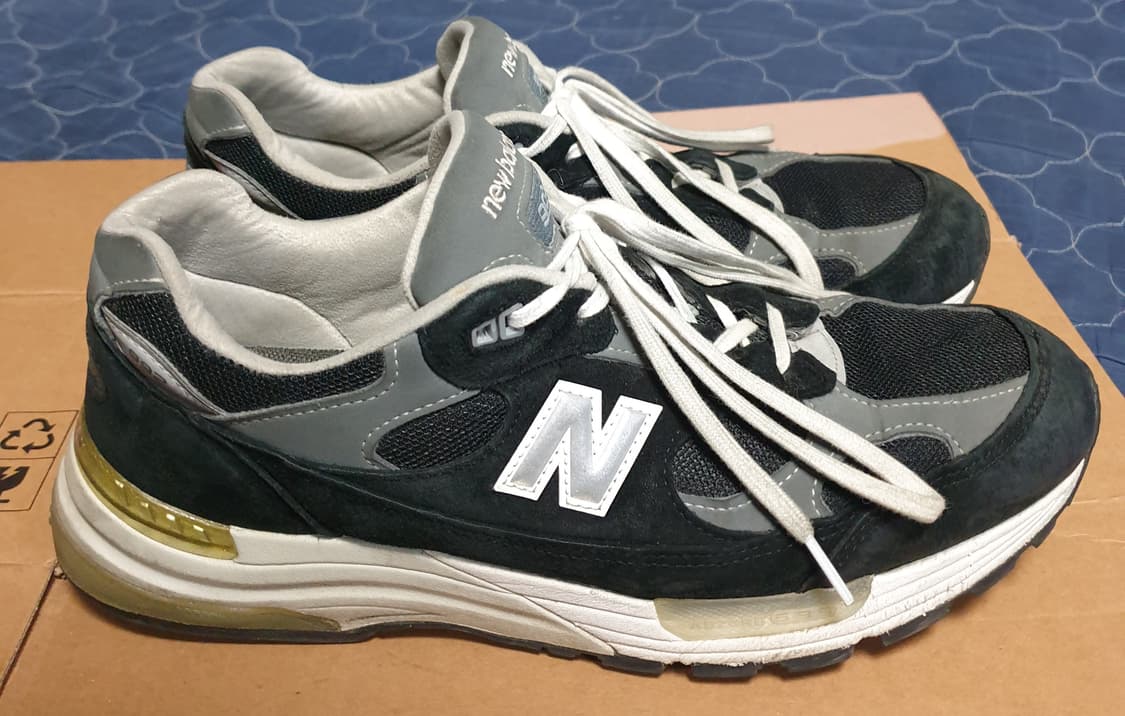 뉴발란스 992 메이드 인 USA 블랙 그레이 (290) M992EB 상품이미지1