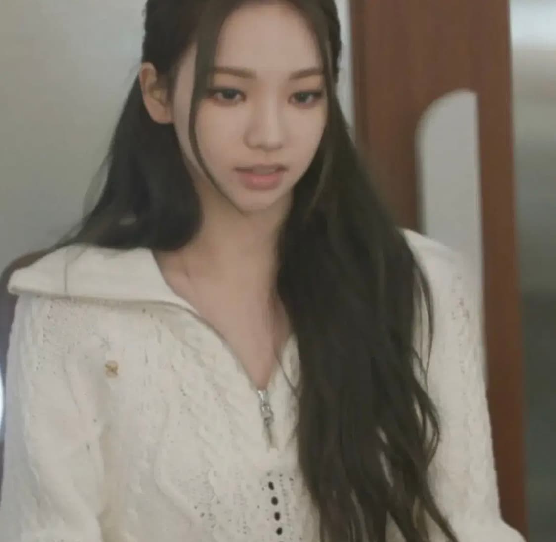 렉토  CABLE ZIP COLLAR KNIT 케이블 니트 집업 상품이미지2