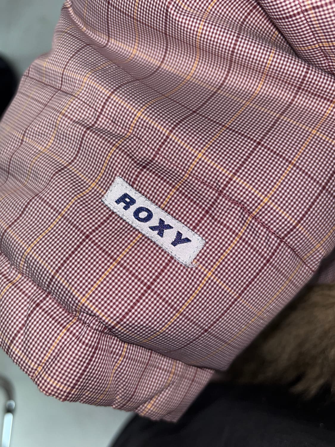 [Roxy] 록시 체크 리버시블 패딩 상품이미지3