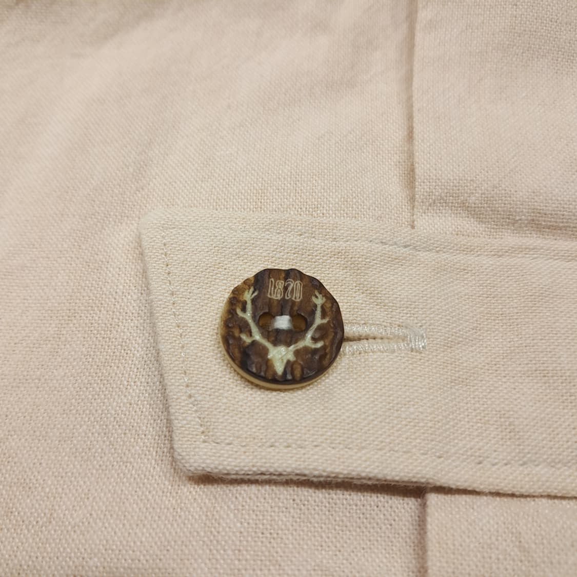 CL624 L 알펜랜드 90s 독일 트라흐텐 바바리안 알펜 셔츠 남방 상품이미지5