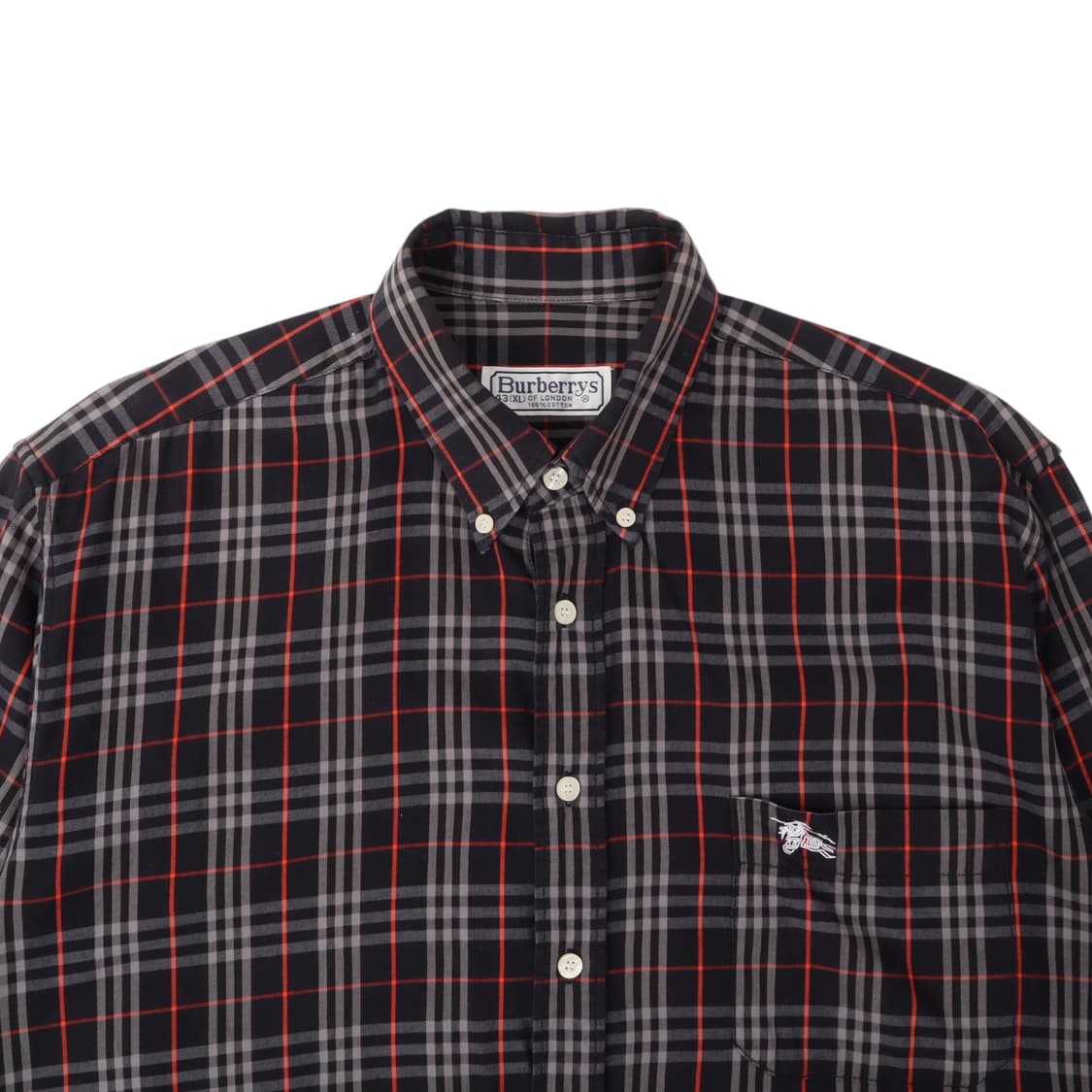 버버리 런던 네이비 노바 체크 셔츠 상품이미지2