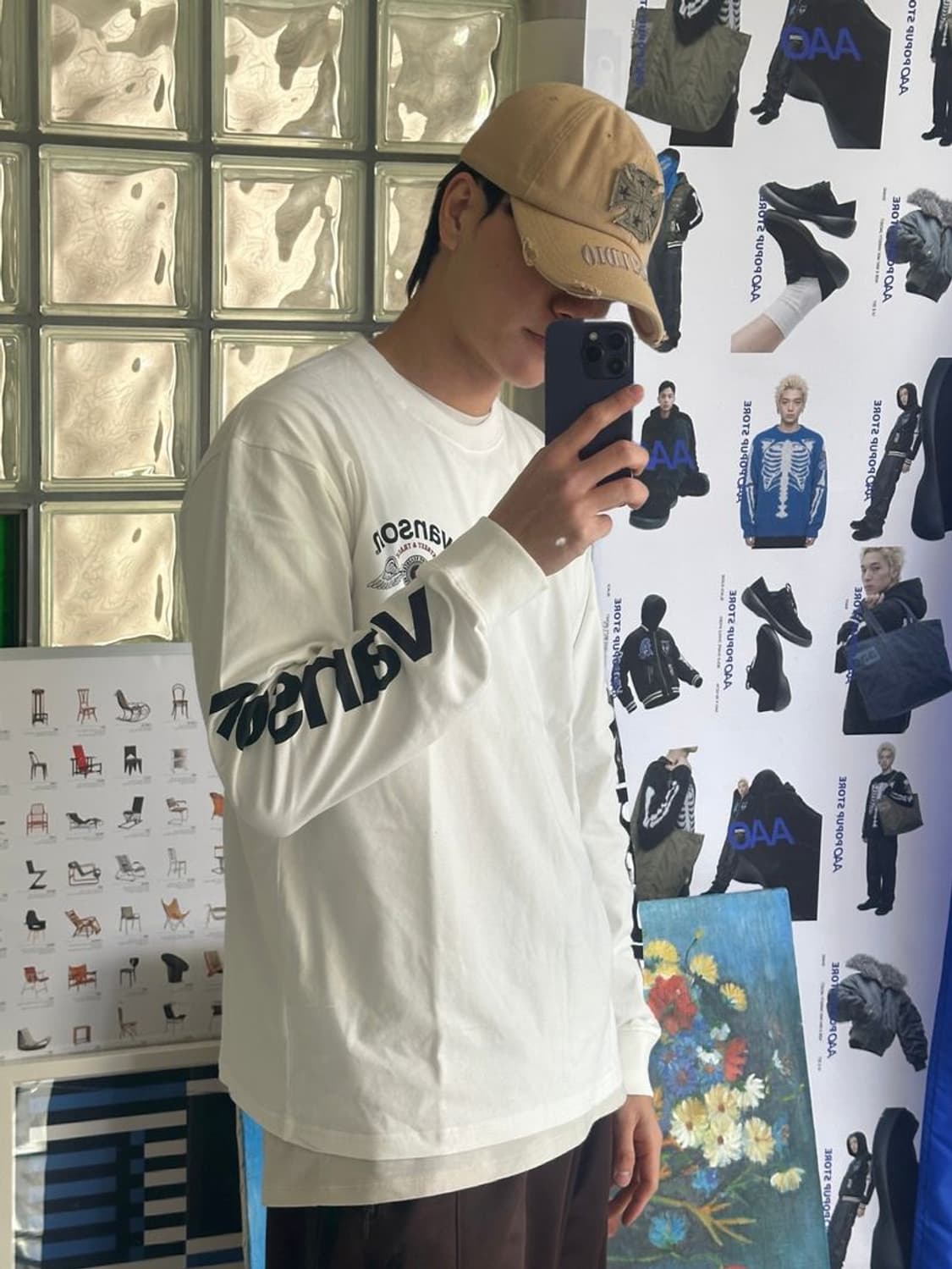 LOGO LS TEE  로고 긴팔 티셔츠 SP-T-17 상품이미지3