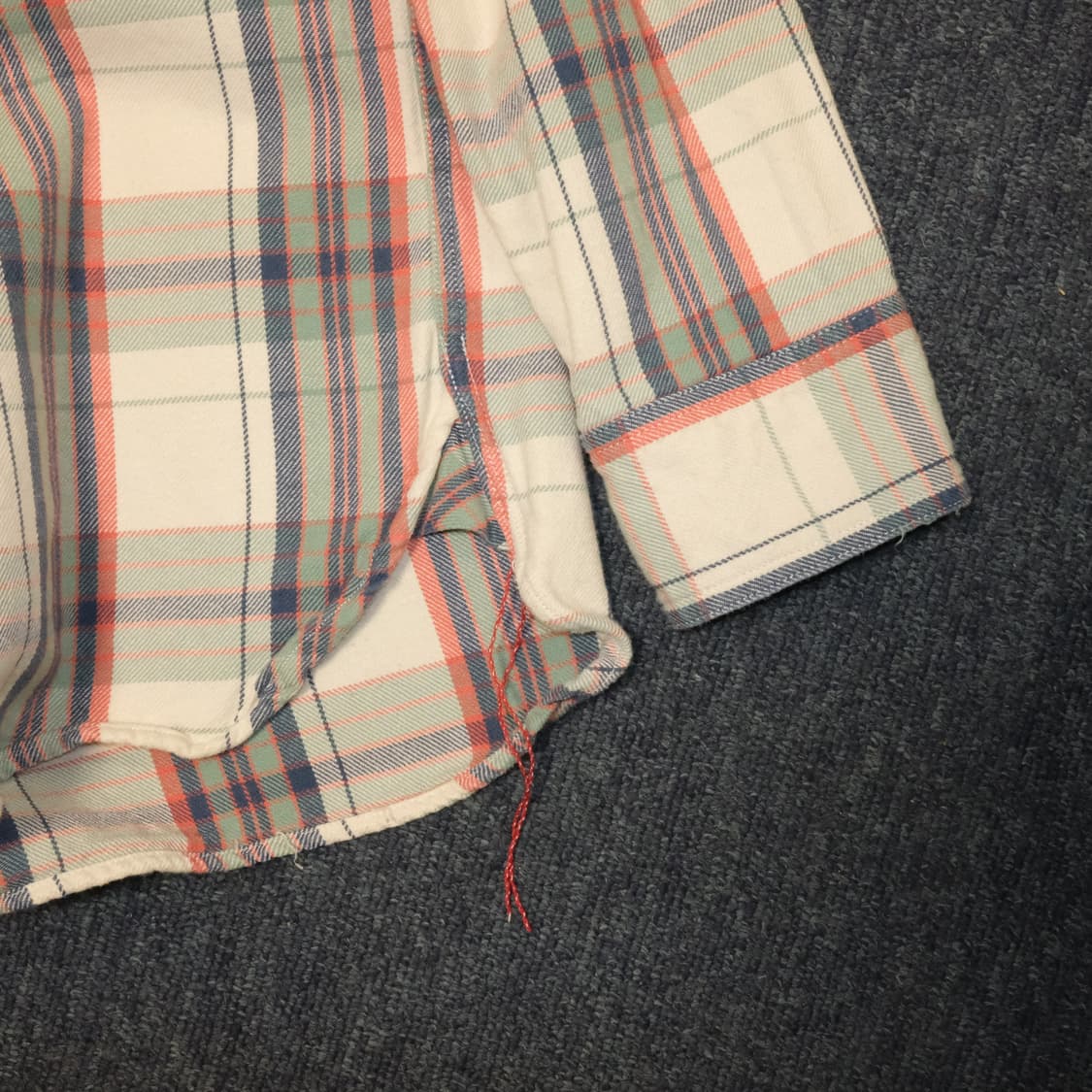 슈가케인 체크 워크셔츠 상품이미지3